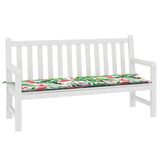 Vidaxl jardin banc coussin 150x50x3 cm tissu oxford multi-colorant - afbeelding 3