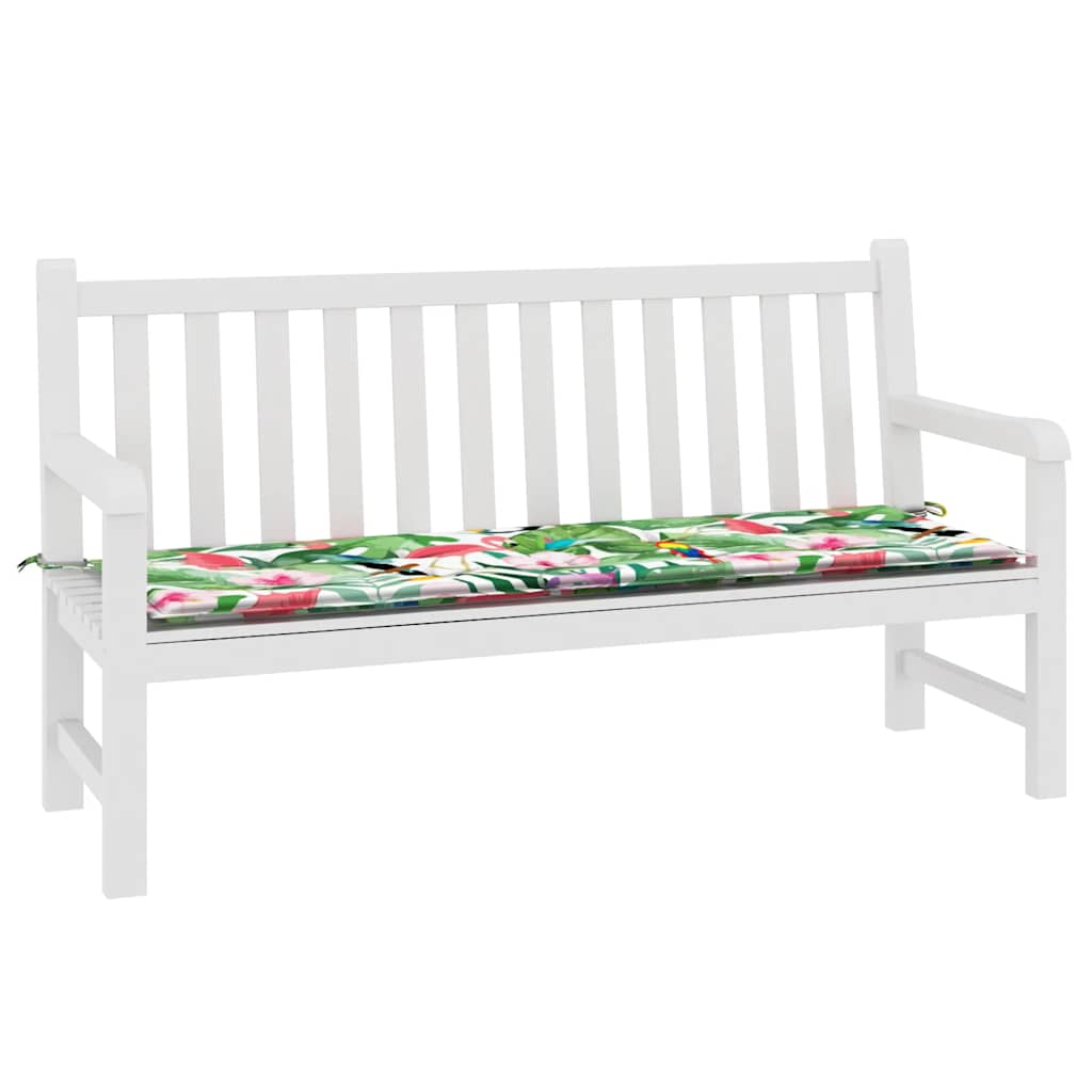 Vidaxl jardin banc coussin 150x50x3 cm tissu oxford multi-colorant
