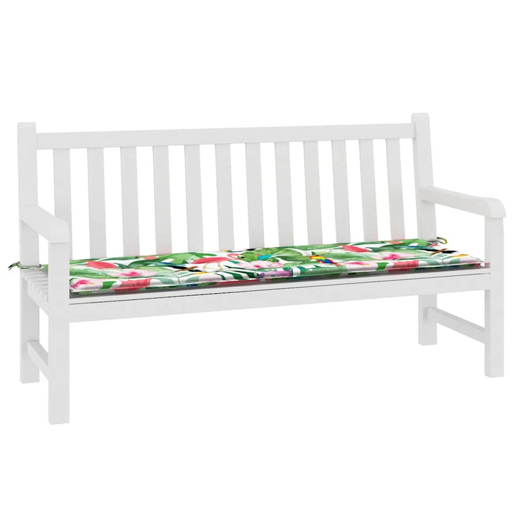 Vidaxl jardin banc coussin 150x50x3 cm tissu oxford multi-colorant