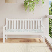 Vidaxl jardin banc coussin 150x50x3 cm motif de feuille de tissu oxford - afbeelding 1