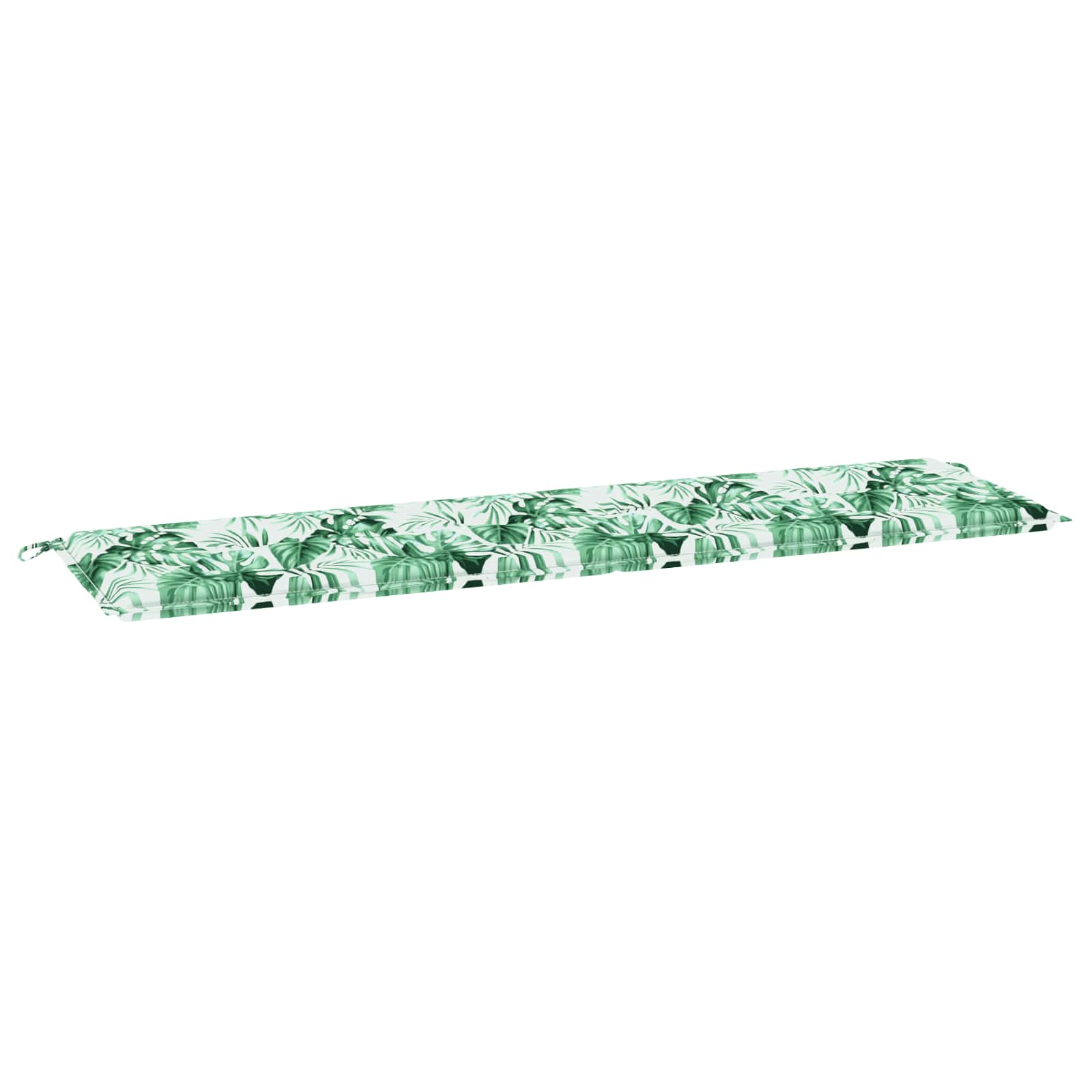 VidaXL coussin de canapé motif feuille 150 x 50 x 3 cm tissu oxford