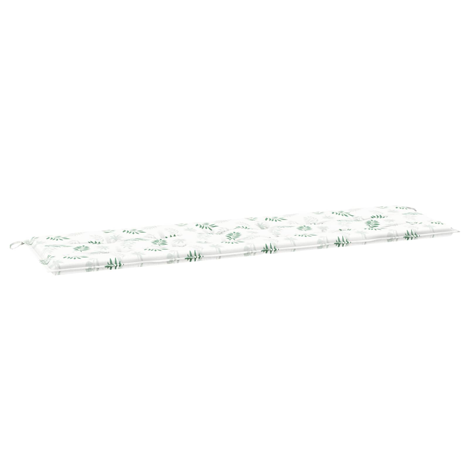 VidaXL coussin de canapé motif feuille 150 x 50 x 3 cm tissu oxford