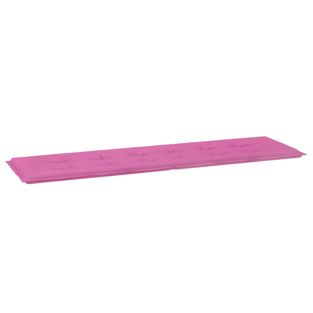 Vidaxx coussin de canapé uni rose 150 x 50 x 3 cm tissu oxford