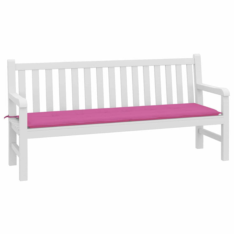 Vidaxx coussin de canapé uni rose 150 x 50 x 3 cm tissu oxford