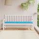 Vidaxx coussin de canapé uni turquoise 150 x 50 x 3 cm tissu oxford