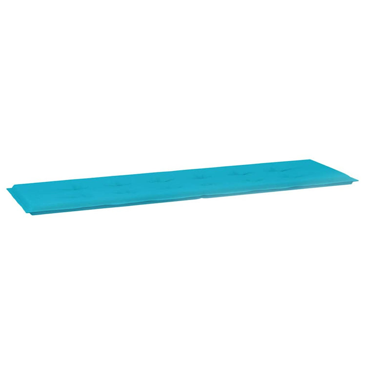 Vidaxx coussin de canapé uni turquoise 150 x 50 x 3 cm tissu oxford