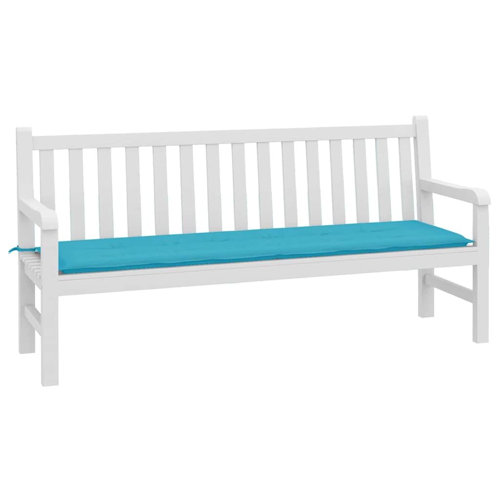 Vidaxx coussin de canapé uni turquoise 150 x 50 x 3 cm tissu oxford