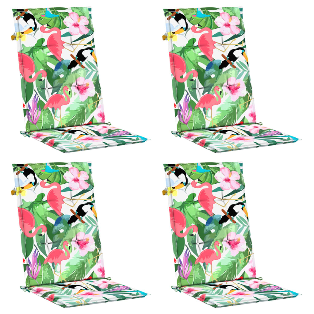 Coussins de chaise vidaxl 4 stabis
