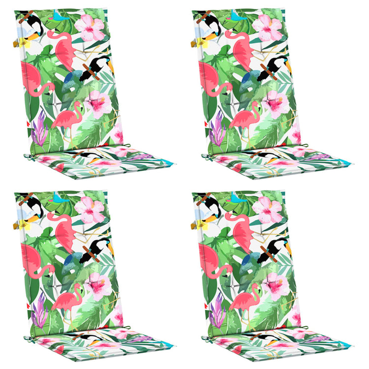 Coussins de chaise vidaxl 4 stabis