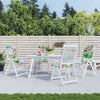 Coussins de chaise vidaxl 4 stabis