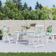 Coussins de chaise vidaxl 4 stabis