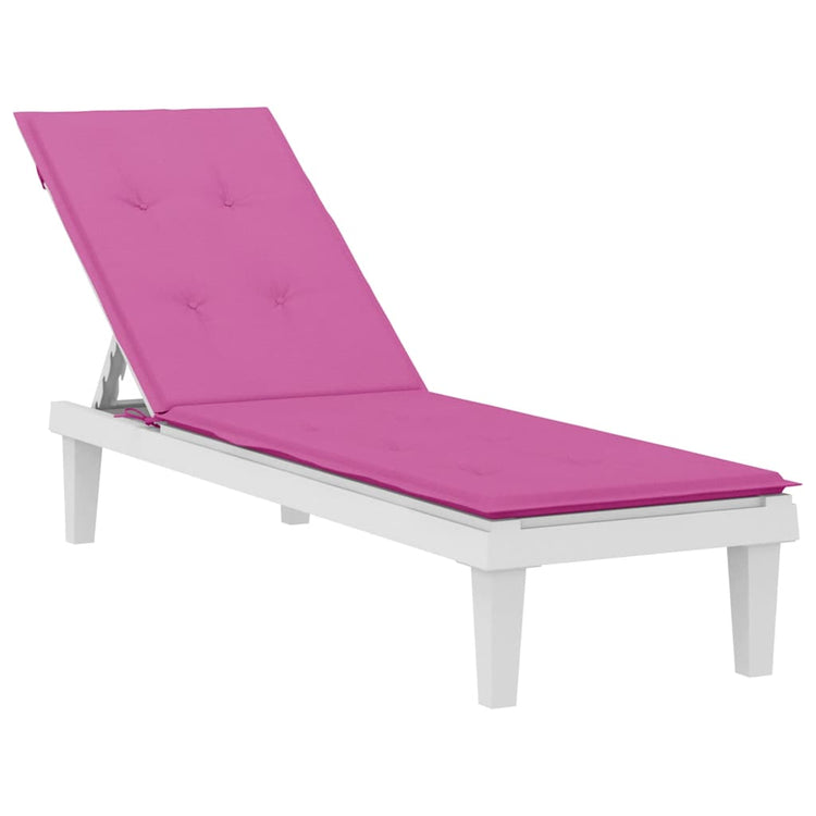 Coussin de chaise de patio vidaxl oxford tissu rose