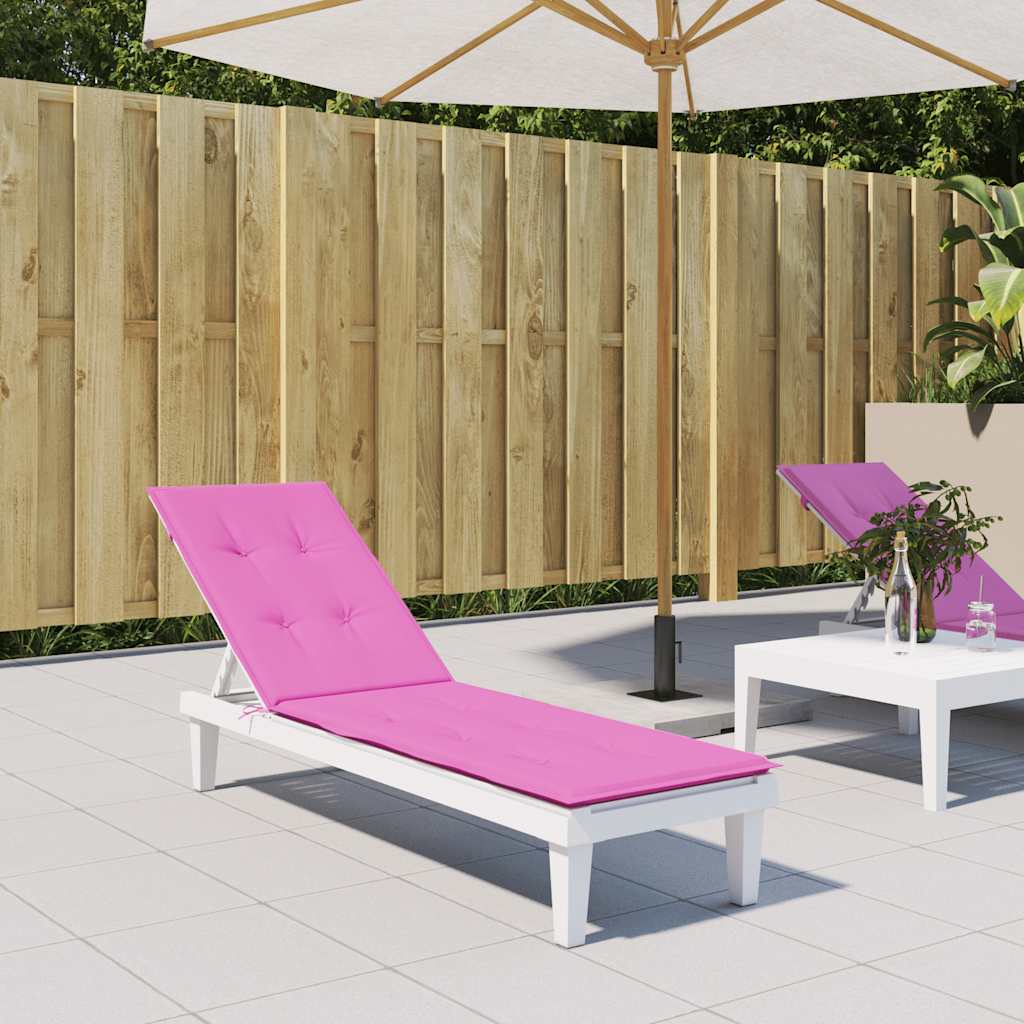 Coussin de chaise de patio vidaxl oxford tissu rose