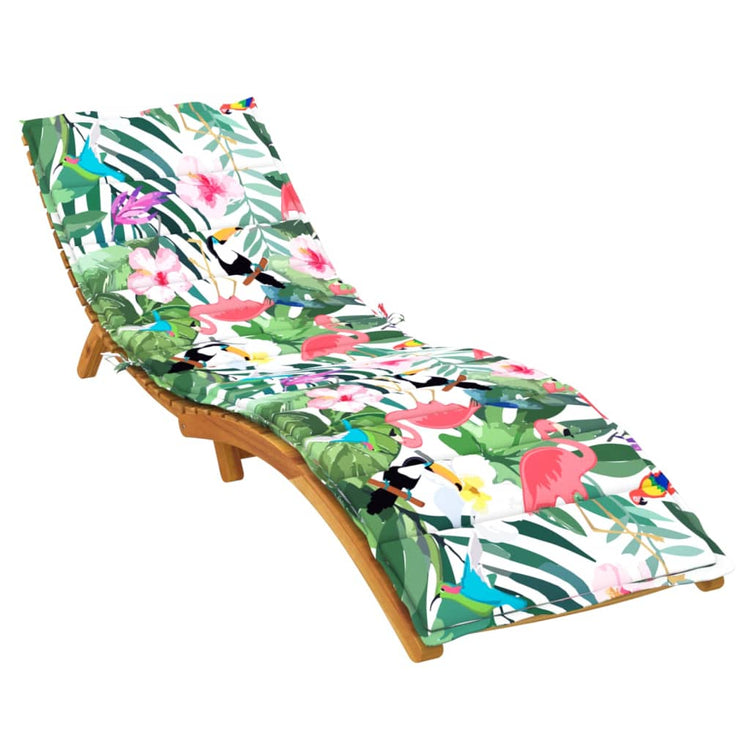 Vidaxl Lounger Cushion Oxford tissu multi-colorant