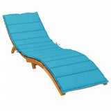 Vidaxl Lounger Cushion Oxford tissu turquoise - afbeelding 3