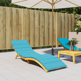 Vidaxl Lounger Cushion Oxford tissu turquoise - afbeelding 1
