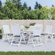 Coussins de chaise Vidaxl 6 pcs 50x50x7 cm Oxford tissu gris