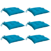 Coussins de palette vidaxl 6 st 50x50x7 cm tissu oxford bleu clair - afbeelding 3