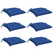 Coussins de palette vidaxl 6 st 50x50x7 cm oxford tissu bleu - afbeelding 3
