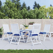 Coussins de palette vidaxl 6 st 50x50x7 cm oxford tissu bleu - afbeelding 1