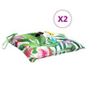 Coussins de chaise vidaxl 2 ST 50x50x7 cm Tissu multiples