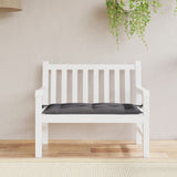 Vidaxl Garden Banc Cushion 100x50x7 cm Oxford Fabric Anthracite -Colored - afbeelding 3