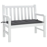 Vidaxl Garden Banc Cushion 100x50x7 cm Oxford Fabric Anthracite -Colored - afbeelding 1