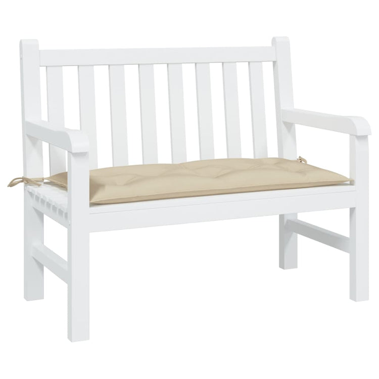 Vidaxl Garden Banc Cushion 100x50x7 cm Oxford Fabric Beige