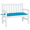 Vidaxx coussin de banc de jardin 100x50x7 cm tissu oxford bleu clair