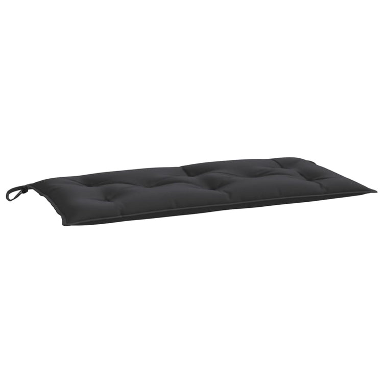 Vidaxl jardin banc coussin 100x50x7 cm tissu oxford noir