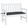 Vidaxl jardin banc coussin 100x50x7 cm tissu oxford noir