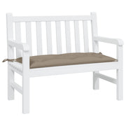 Vidaxl Garden Banc Cushion 100x50x7 cm oxford tissu taupe - afbeelding 1
