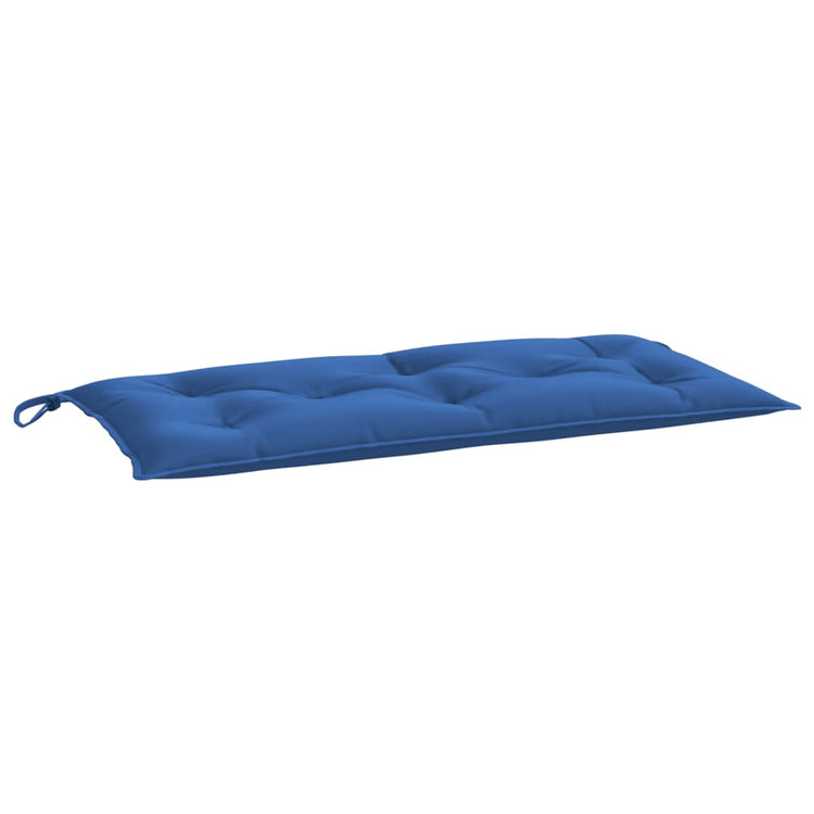 Vidaxl jardin banc coussin 100x50x7 cm oxford tissu bleu