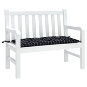 Vidaxl jardin banc coussin 180x50x7 cm oxford tissu diamant motif noir - afbeelding 3