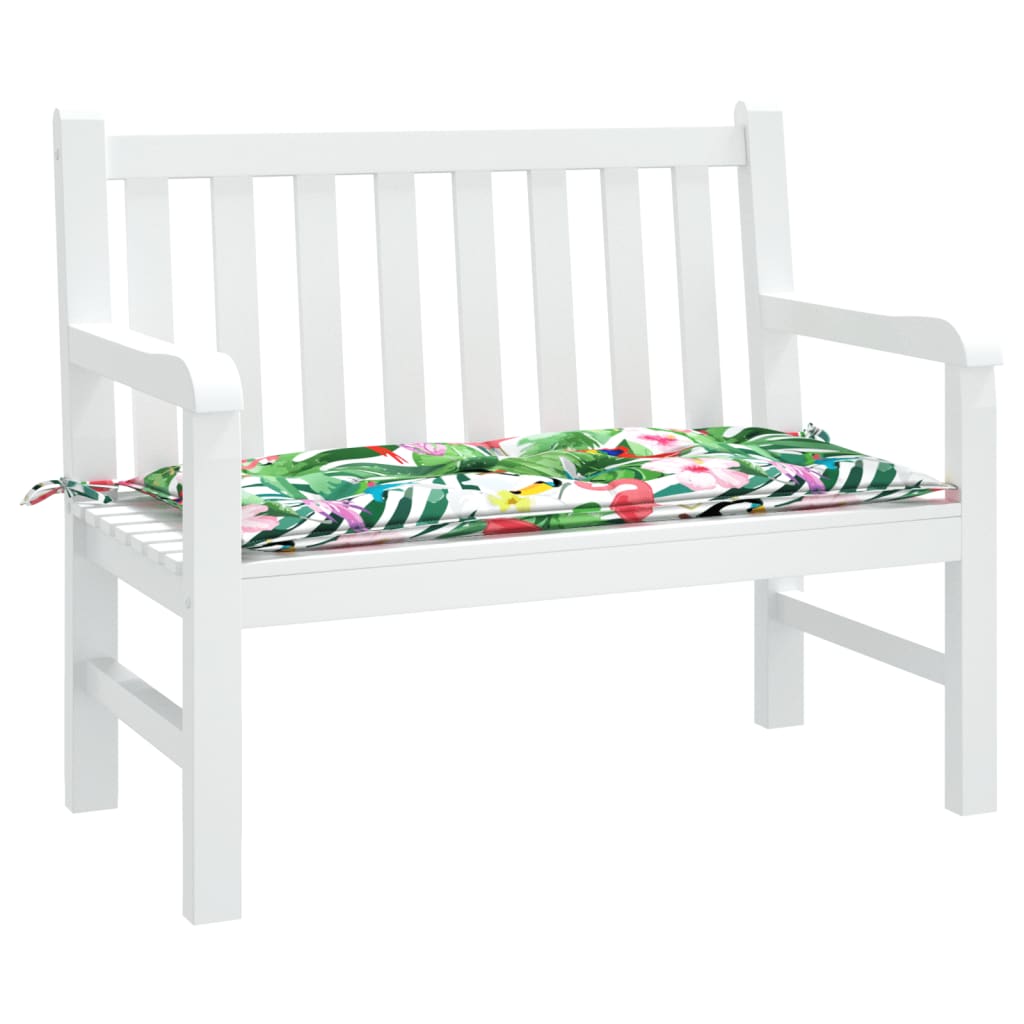 Vidaxl Garden Banc Cushion 100x50x7 cm Oxford tissu multi-colorant