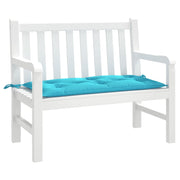 Vidaxl Garden Banc Cushion 100x50x7 cm Oxford tissu turquoise - afbeelding 3