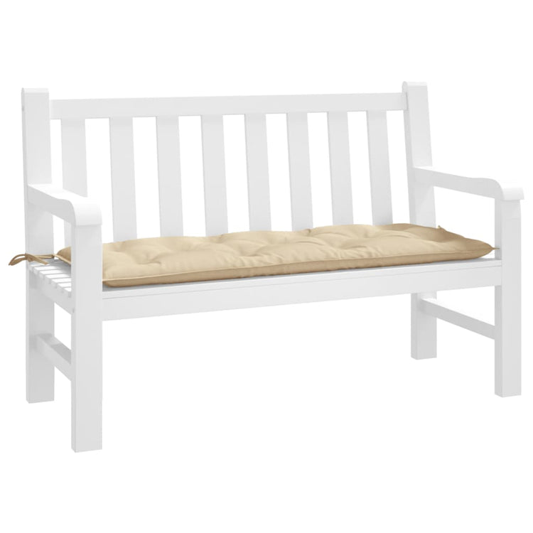 Vidaxl jardin banc coussin 120x50x7 cm