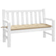Vidaxl jardin banc coussin 120x50x7 cm