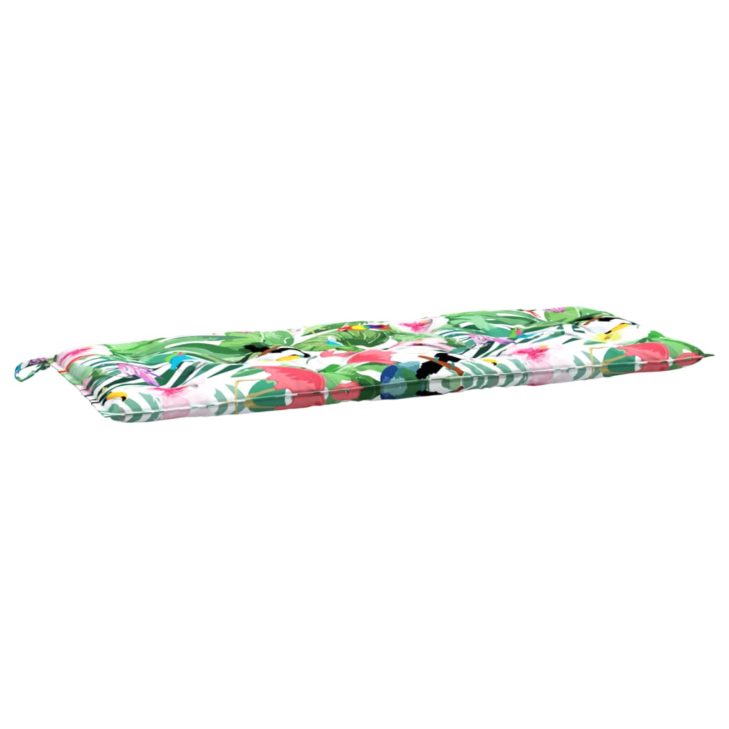 Vidaxl jardin banc coussin 120x50x7 cm tissu multi-colorant