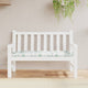 Vidaxl Garden Banc Cushion Feuille Modèle 120x50x7 cm Tissu