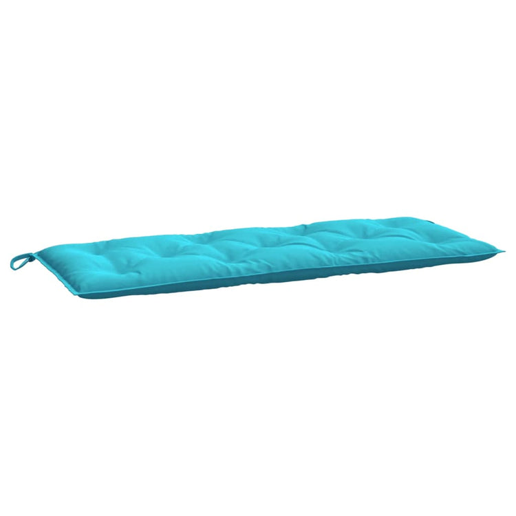 Vidaxl Garden Banc Cushion 120x50x7 cm Turquoise tissu