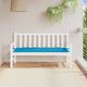 VidaXL coussin de banc de jardin 150x50x7 cm tissu oxford bleu clair