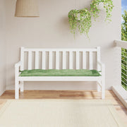 Vidaxl jardin banc coussin 150x50x7 cm motif de feuille de tissu oxford - afbeelding 1