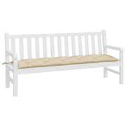 VidaXL coussin de banc de jardin 180x50x7 cm tissu oxford beige - afbeelding 3