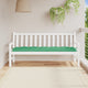 VidaXL coussin de banc de jardin 180x50x7 cm tissu oxford vert