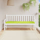 VidaXL coussin de banc de jardin 180x50x7 cm tissu oxford vert vif
