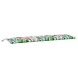 Vidaxl jardin banc coussin 180x50x7 cm tissu oxford multi-colorant - afbeelding 2
