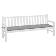 Vidaxl Garden Banc Cushion 200x50x7 cm Oxford tissu gris - afbeelding 3