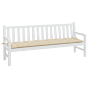 Vidaxl Garden Banc Cushion 200x50x7 cm Oxford Fabric Beige - afbeelding 3