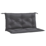 Vidaxl Garden Banc Cushions 2 ST 100x50x7 cm Oxford Fabric Anthracite -Colored - afbeelding 2